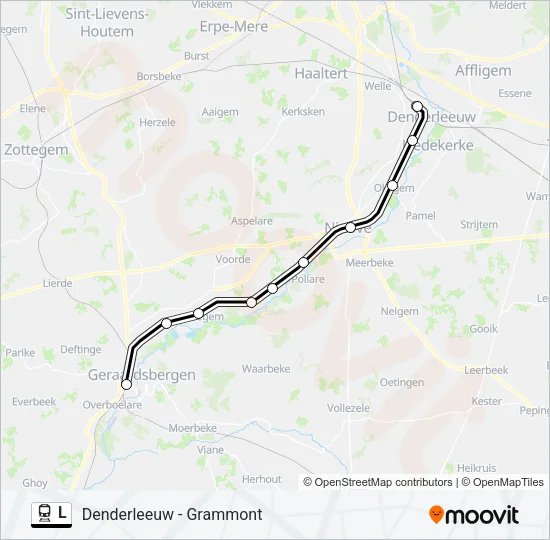 L Train Line Map