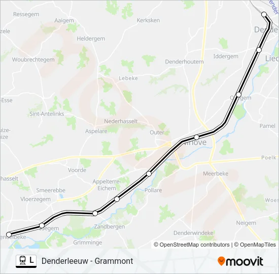L Train Line Map