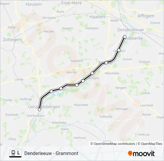 L Train Line Map