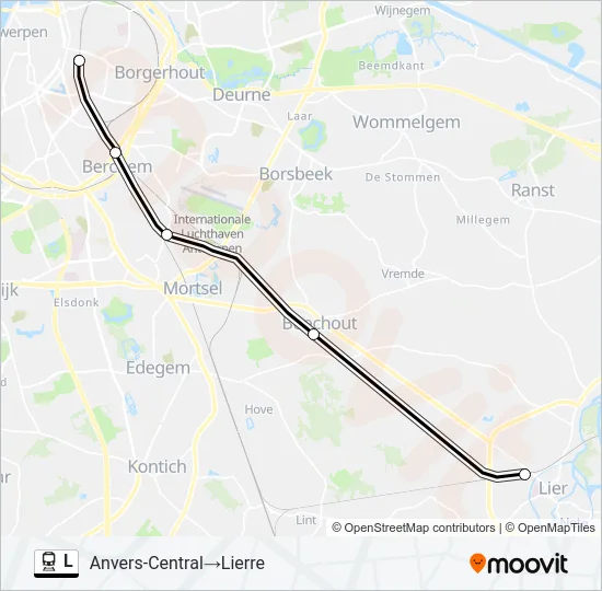 L Train Line Map