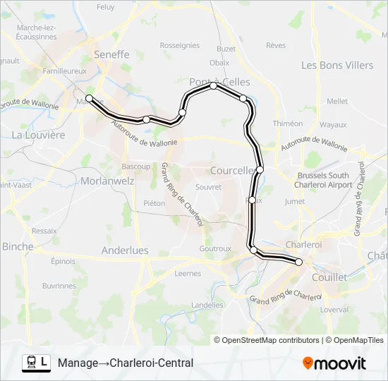 L Train Line Map