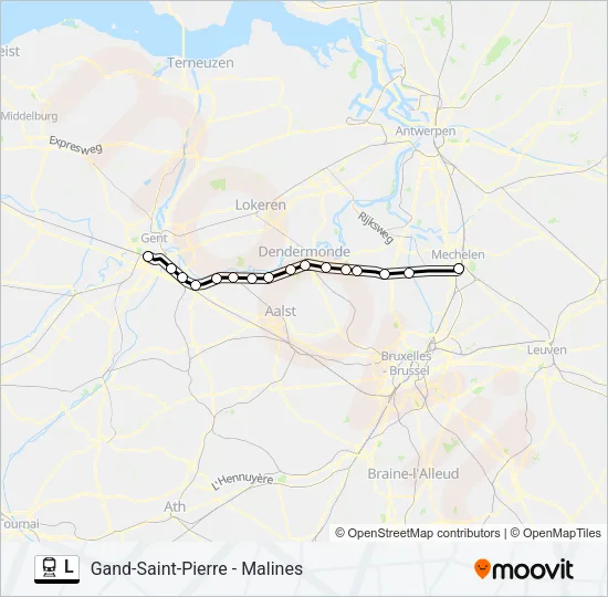 L Train Line Map