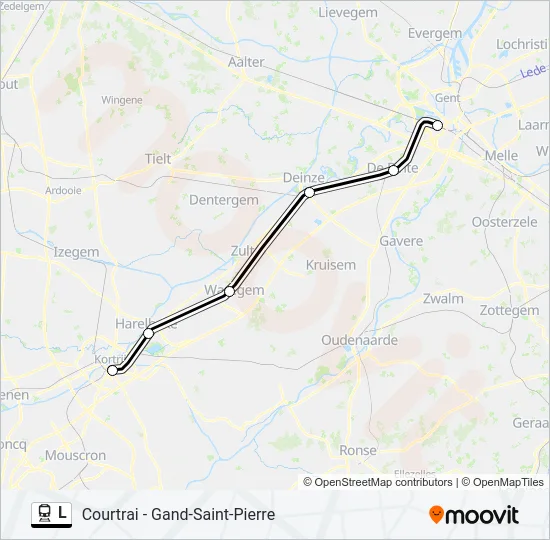 L Train Line Map