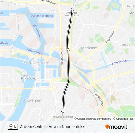 L Train Line Map