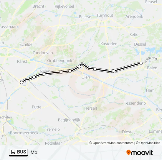 BUS Line Map