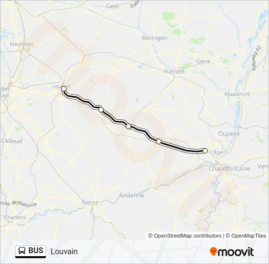 BUS Line Map
