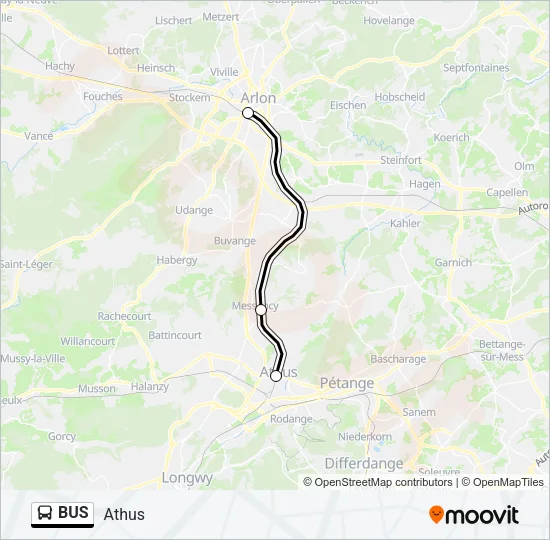 BUS Line Map