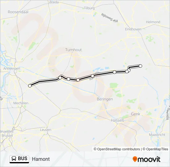 BUS Line Map
