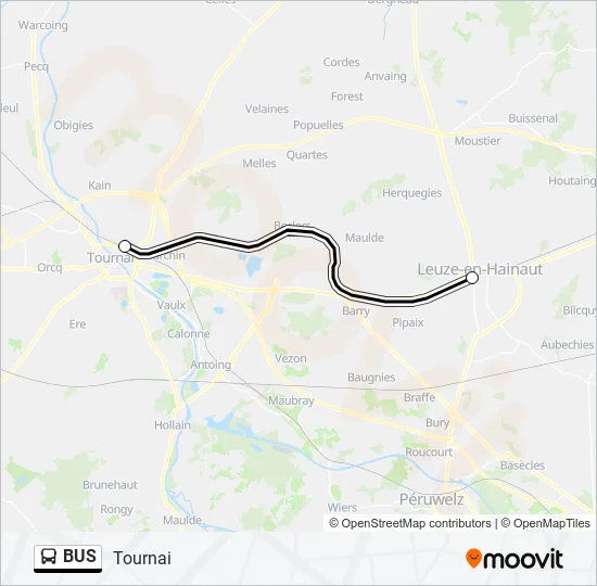 BUS Line Map