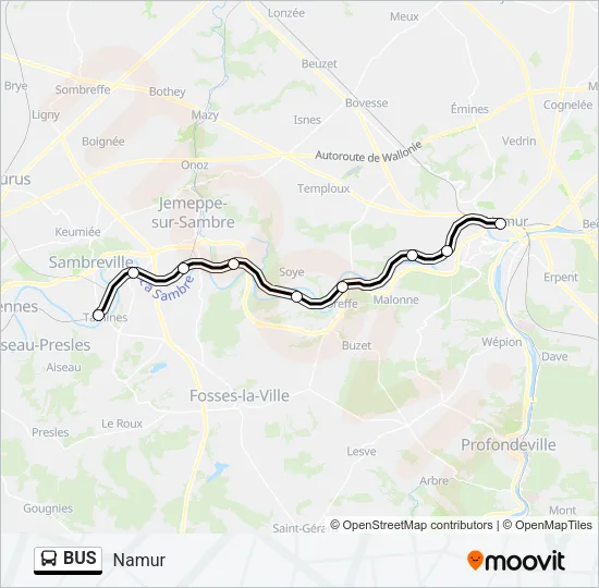BUS Line Map