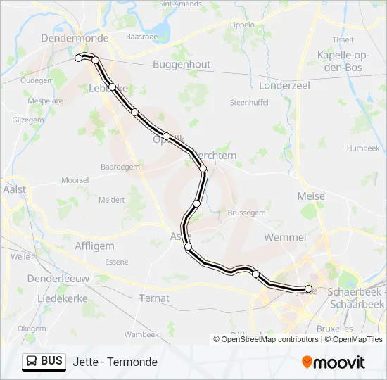 BUS Line Map