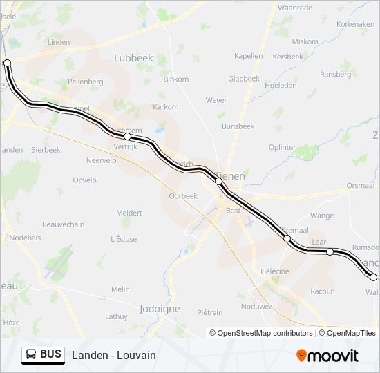 BUS Line Map