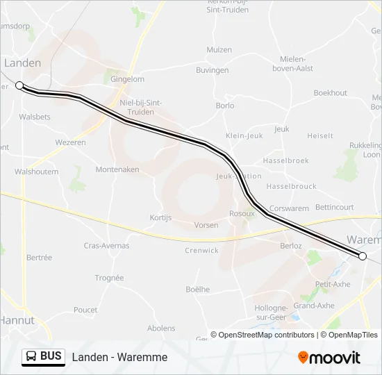 BUS Line Map
