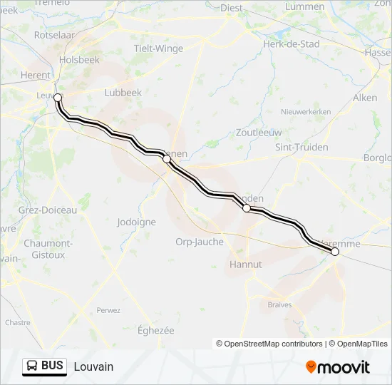 BUS Line Map