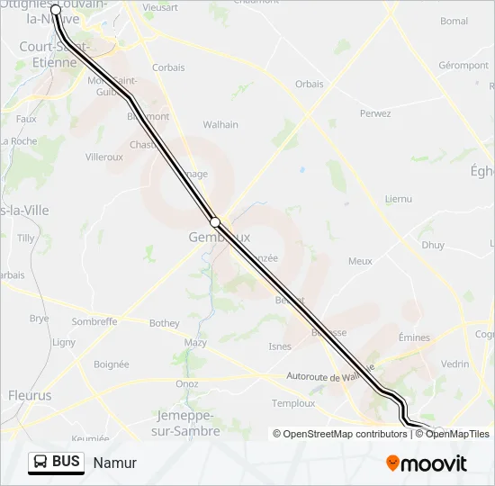 BUS Line Map