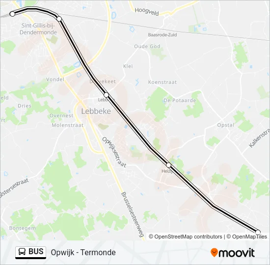 BUS Line Map