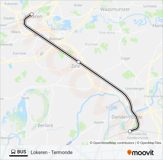 BUS Line Map