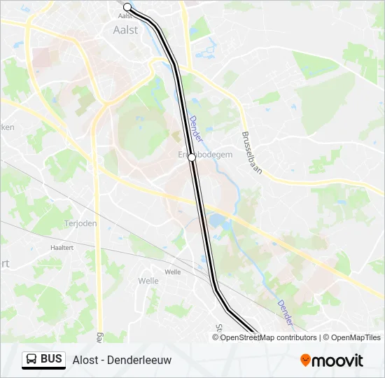BUS Line Map