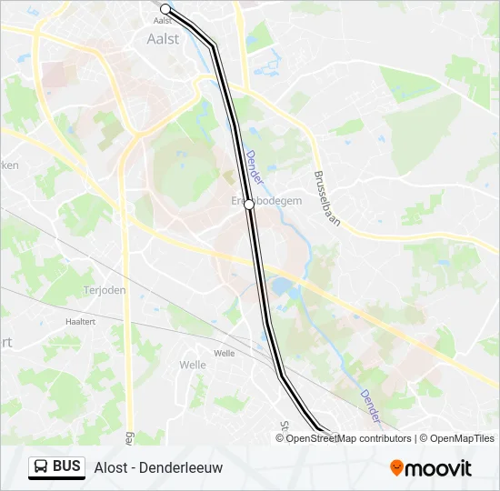 BUS Line Map
