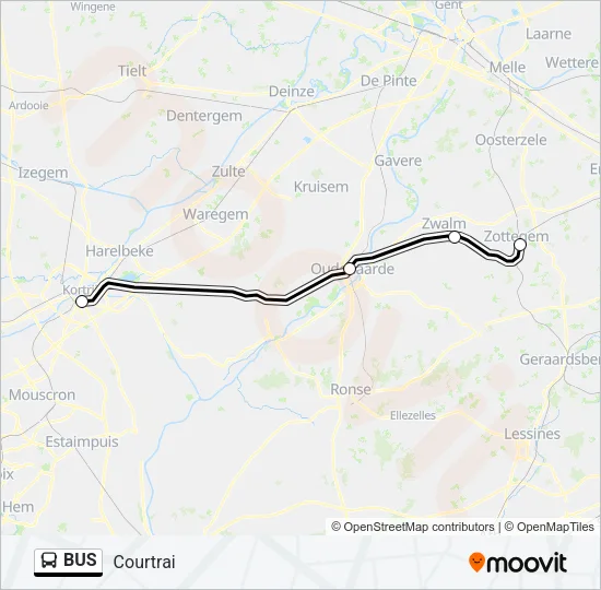 BUS Line Map