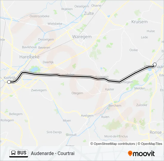 BUS Line Map