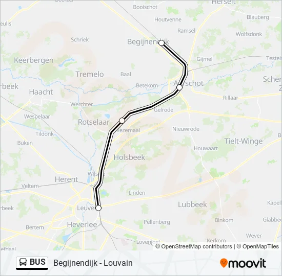 BUS Line Map