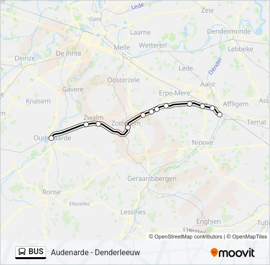 BUS Line Map