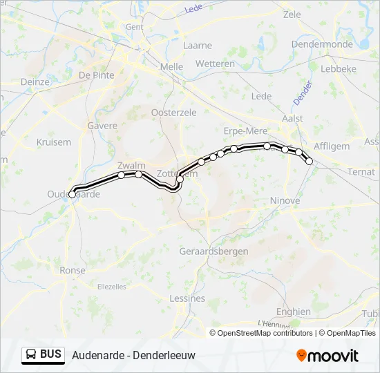 BUS Line Map