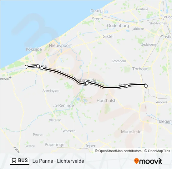 BUS Line Map
