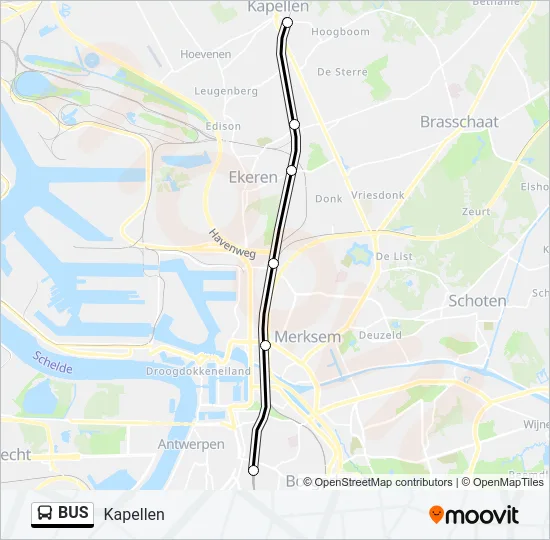 BUS Line Map