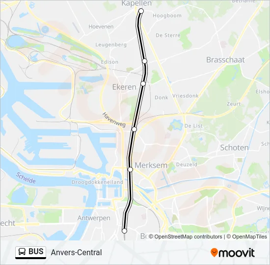 BUS Line Map