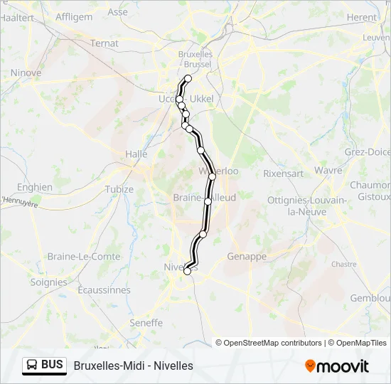 BUS Line Map