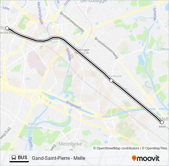 BUS Line Map