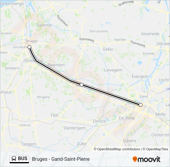 BUS Line Map