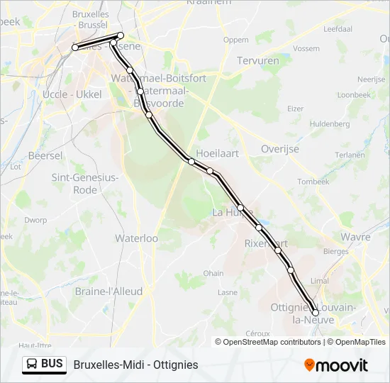 BUS Line Map