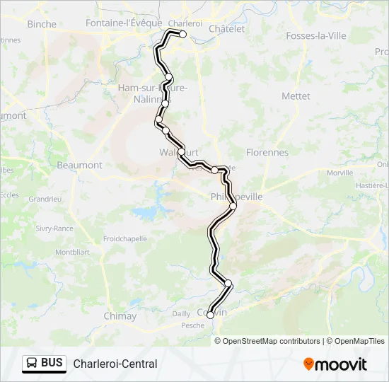 BUS Line Map