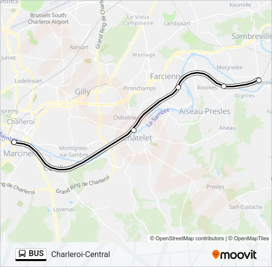 BUS Line Map
