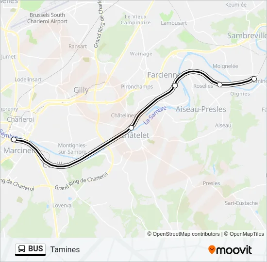BUS Line Map