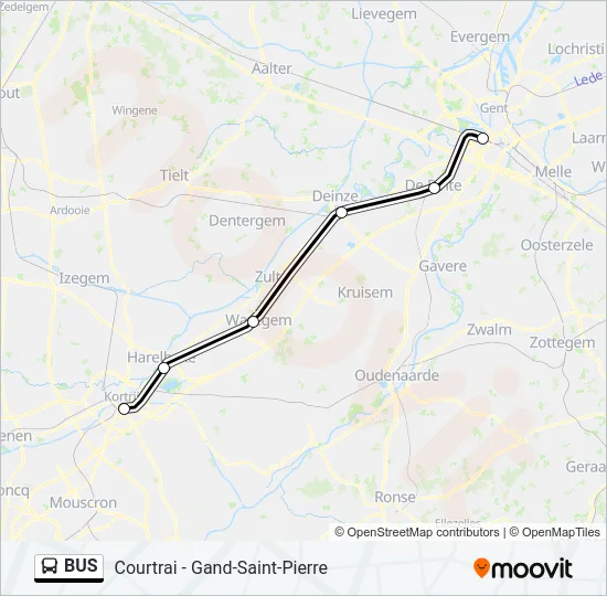BUS Line Map