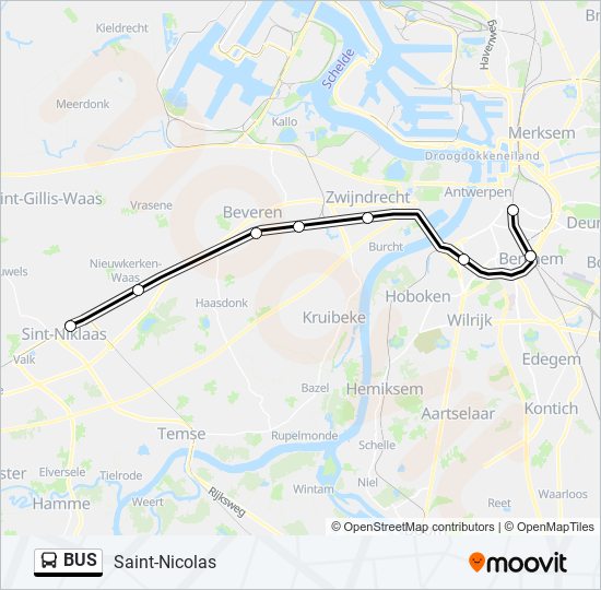 BUS Line Map