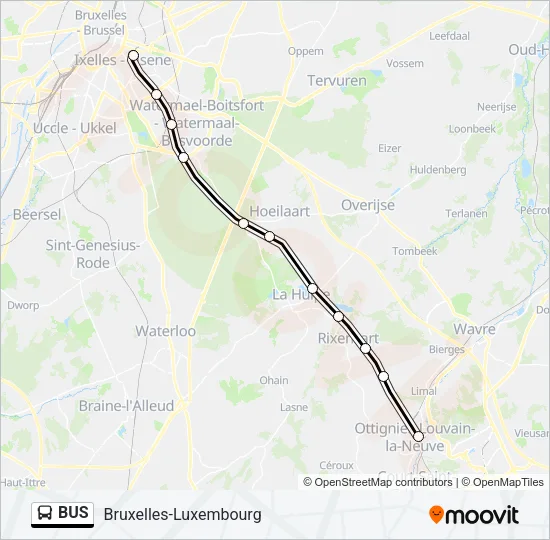 BUS Line Map