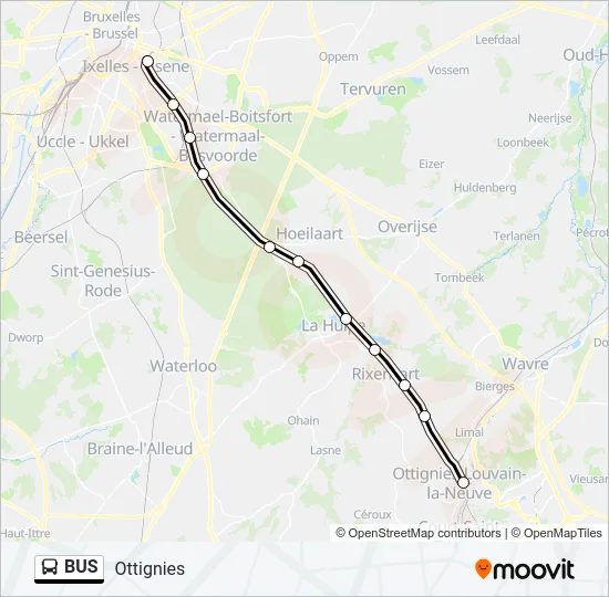 BUS Line Map