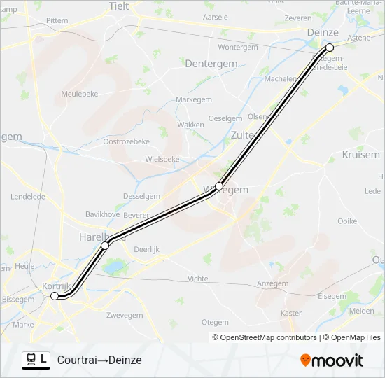 L Train Line Map