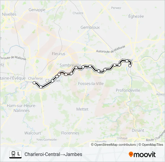 L Train Line Map