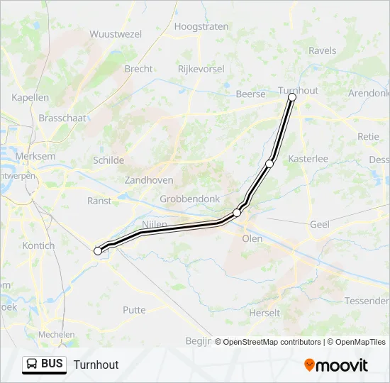 BUS Line Map