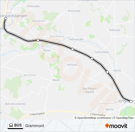 BUS Line Map