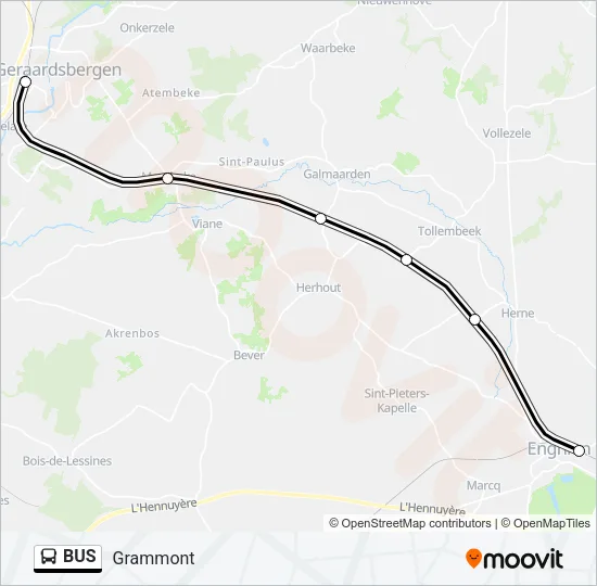 BUS Line Map