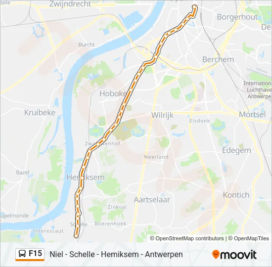 F15 Bus Line Map