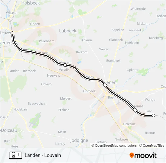 L Train Line Map