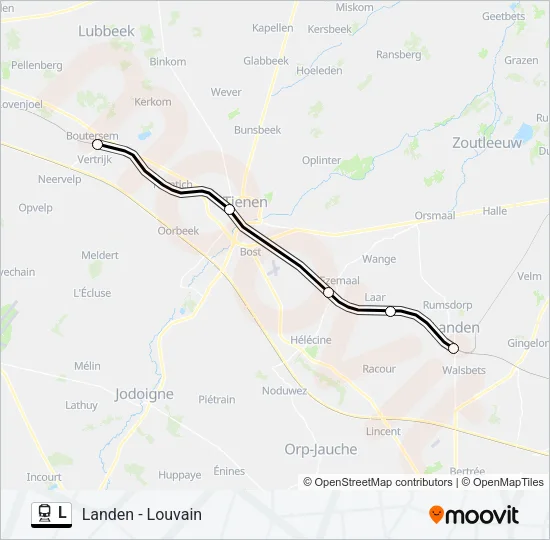 L Train Line Map